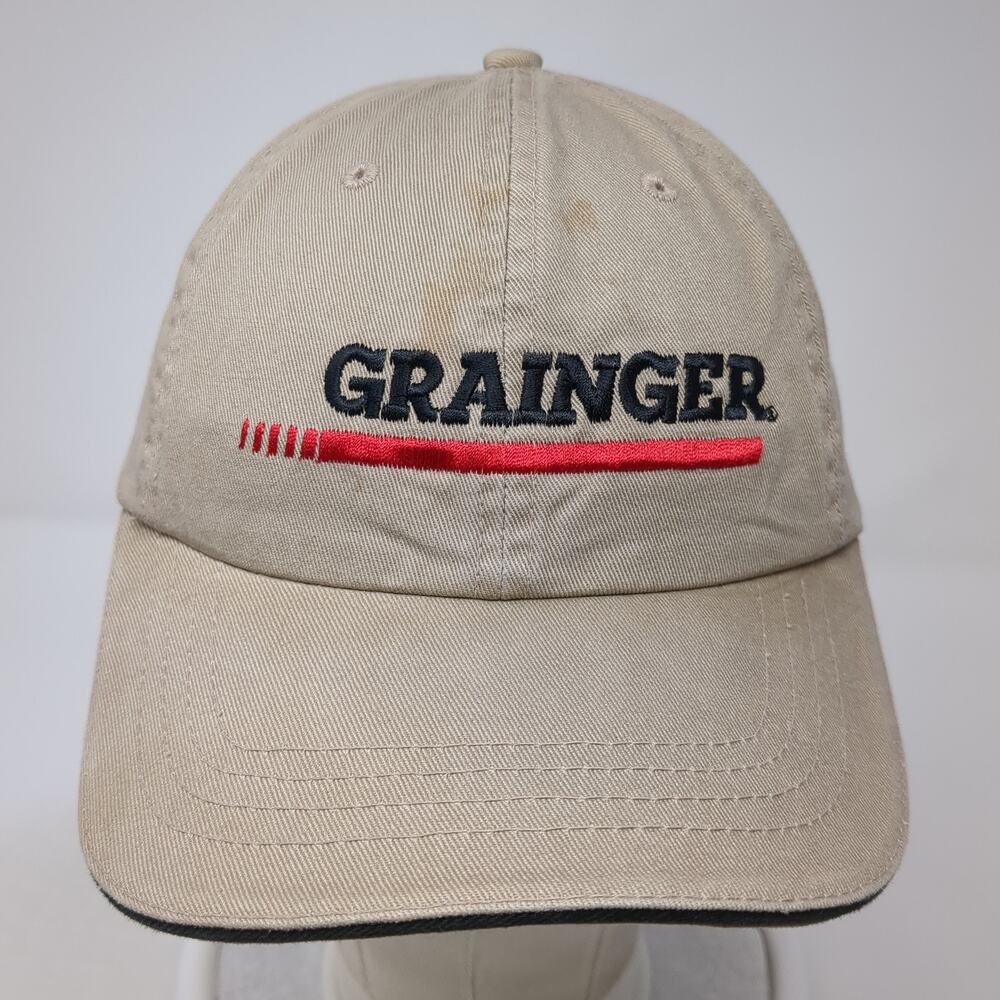 Grainger Slideback Hat Brown One Size Solid Embro… - image 2